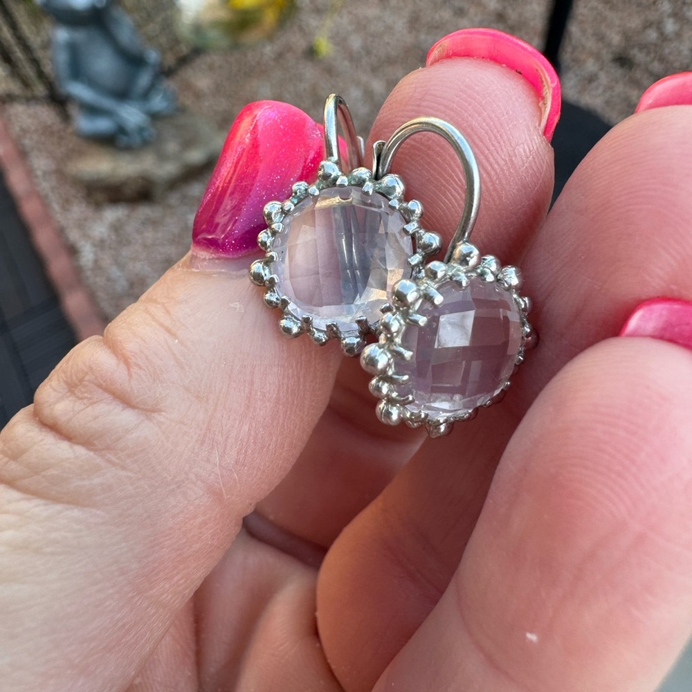 Anzie Dewdrop Quarts Drop Earrings